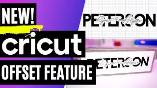 *NEW* DESIGN SPACE OFFSET! HOW TO DO DESIGN SPACE OFF SET FEATURE | HOW DO I DO KNOCK OUT TEXT?