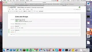 Python Lists and Arrays
