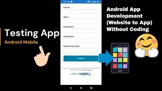 How to convert webpage to app without coding