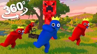 VR 360 Rainbow Friends Party pooper