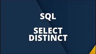 SQL - SELECT DISTINCT