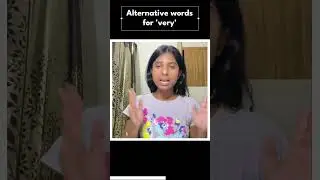 alternative words for 'very' 