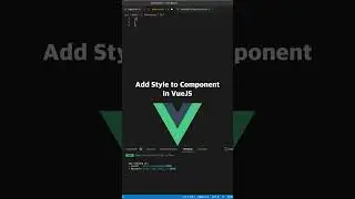 🤯 Add SCSS Style to Component in VueJS! 💻 