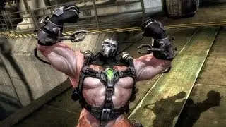 INJUSTICE gods among us! Испытание 4   Маска Скорпиона! Бейн Часть2