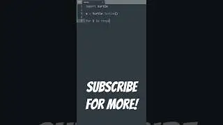 How To DRAW using Python and Turtle! 