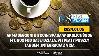 ARMAGEDDON! BITCOIN SPADA W OKOLICE $50k!!! MT. GOX I RZĄD NIEMIECKI WINNE