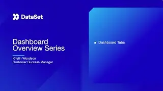 Dashboards 5: Dashboard tabs