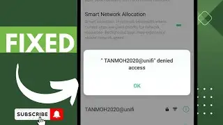 WiFi Network Denied Access | WiFi Denied Access to Network 2023 | Android | Oppo | iPhone | iPad