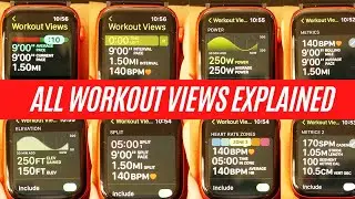 Apple Watch Workout Views (All WatchOS 9 Workout View Metrics Explained!)