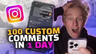 GET FREE CUSTOM COMMENTS FOR YOUR INSTAGRAM (ALMOST FREE)