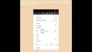 Zoom Out on a Chromebook From Chrome Menu
