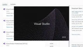 Visual studio 2019 error in microsoft project