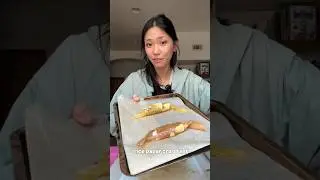 testing the viral rice paper croissant 🥐 (1 savory 1 sweet) #viralrecipes #ricepapercroissant