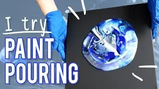 I try Paint Pouring W/ Arteza