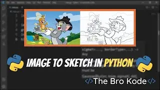 convert image to sketch using Python | image to sketch using Python