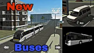 Public Transport Simulator UPDATE: Three new buses!!!