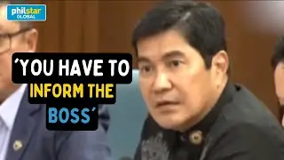 Erwin Tulfo kinuwestiyon si Bureau of Corrections Chief Gregorio Catapang