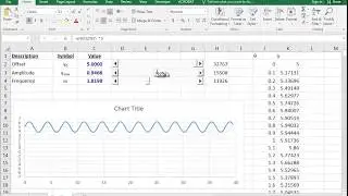 Active X Scroll Bar Control in Excel