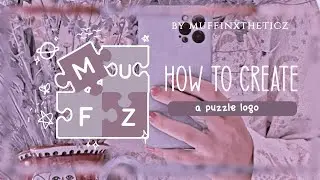 CREATE A PUZZLE LOGO for youtube watermark (using android) 🤩🤩💞