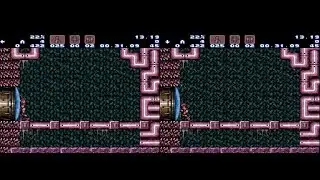 Super Metroid -- Precious Room Doorfix Comparison
