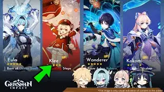 NEW INFO!! Genshin 3.8 RERUN BANNERS (Eula & Klee Rerun)