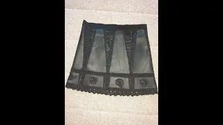 Юбка из остатков кожи [От безделья Рукоделие]