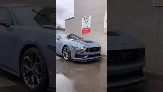 NEW 2024 Mustang Dark Horse Spotted 🏎️