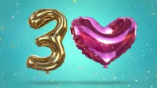 Efêcto Globos Metálicos -  Cinema 4D Tutorial