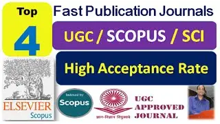 Scopus, UGC and SCI Journals | Fast Publication Journal | Multidisciplinary Journal