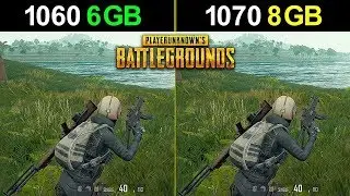 1060 vs 1070 - PUBG FPS Test (i5-8400)