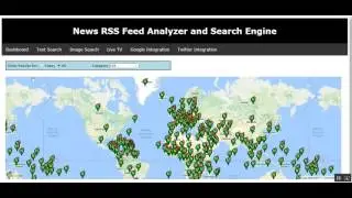 News RSS Feed Analyzer and Search Engine