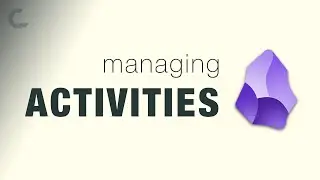 How I manage my activities using Obsidian and the Timeline System