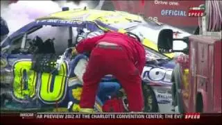 2011 NASCAR Watkins Glen Wreck David Ragan David Rutimann