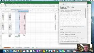 Excel Homework 10 t-test