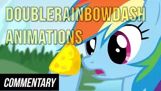 [Blind Commentary] D0ubleRainb0wDash Animations
