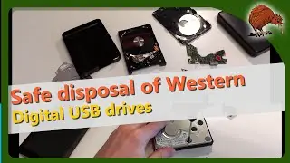 Safe disposal of Western Digital (WD) USB hard drives