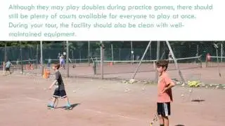 Choosing a Tennis Program for Your Child