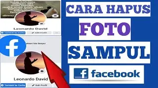 How to delete a cover photo on Facebook via cellphone