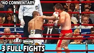 3 Full Fights NO COMMENTARY! | Curtis Stevens, Leonard Dorin, Vernon Forrest & More | BOXING WORLD