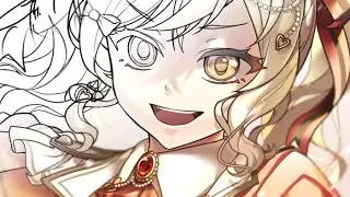 [time lapse] BanG Dream!, Arisa #short