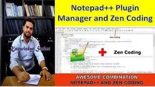 Installing Zen Coding on Notepad++ || Faster HTML