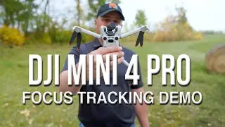 DJI Mini 4 Pro Focus Tracking - My First Experience