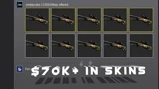 THE BIGGEST CSGO SCAMMER TROLL EVER! ($70k+ in items)