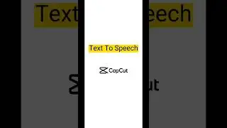 Capcut Text to speech 📝🗣️📣 #shorts #short #capcut #capcuttexttospeech