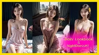 [4K AI] AI Lookbook | NightDress#01