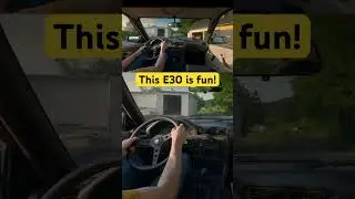 BMW E30 318is Fun times sliding around.