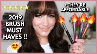 2019 MAKEUP FAVS! FACE & EYE BRUSHES | MAKEMEUPMISSA