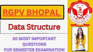 Data Structure Important Question||#rgpvexam ||computer science 3rd sem| #rgpvexam2024#rgpvcse#rgpv|