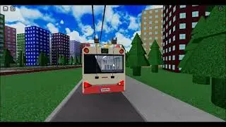 Как поднять штанги у троллейбуса? Подготовка троллейбуса к выезду | nids buses | Роблокс