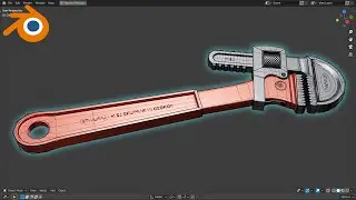 Blender -  Bioshock Wrench Speed Modelling